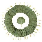 100PCS Eucalyptus Petals for Weddings Aisles Flower Girls and Romantic Evenings