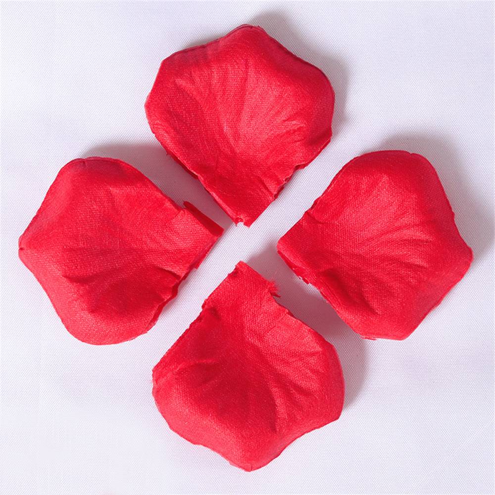 120PCS Fabric Rose Petals Fabric Petals for Weddings Aisles Flower Girls and Romantic Evenings