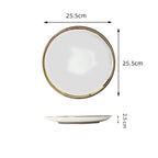 Wedding Plate Wedding Dinner Plate Wedding Ceramic Plate