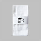 Linen Hand Towel Wedding Tea Towel Wedding Napkin
