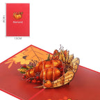 Autumn 3D Pop Up Card Good Harvest Pop Up Greeting Card