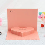 custom 3d creative valentine s day wedding pop up detail view