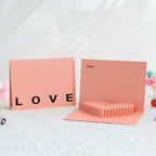 personalized 3d creative valentine s day wedding pop up display