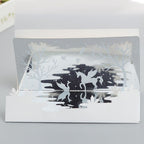 3D Creative Valentine's Day Wedding Pop Up Card Mirror Inverted Image Pop Up Greeting Card