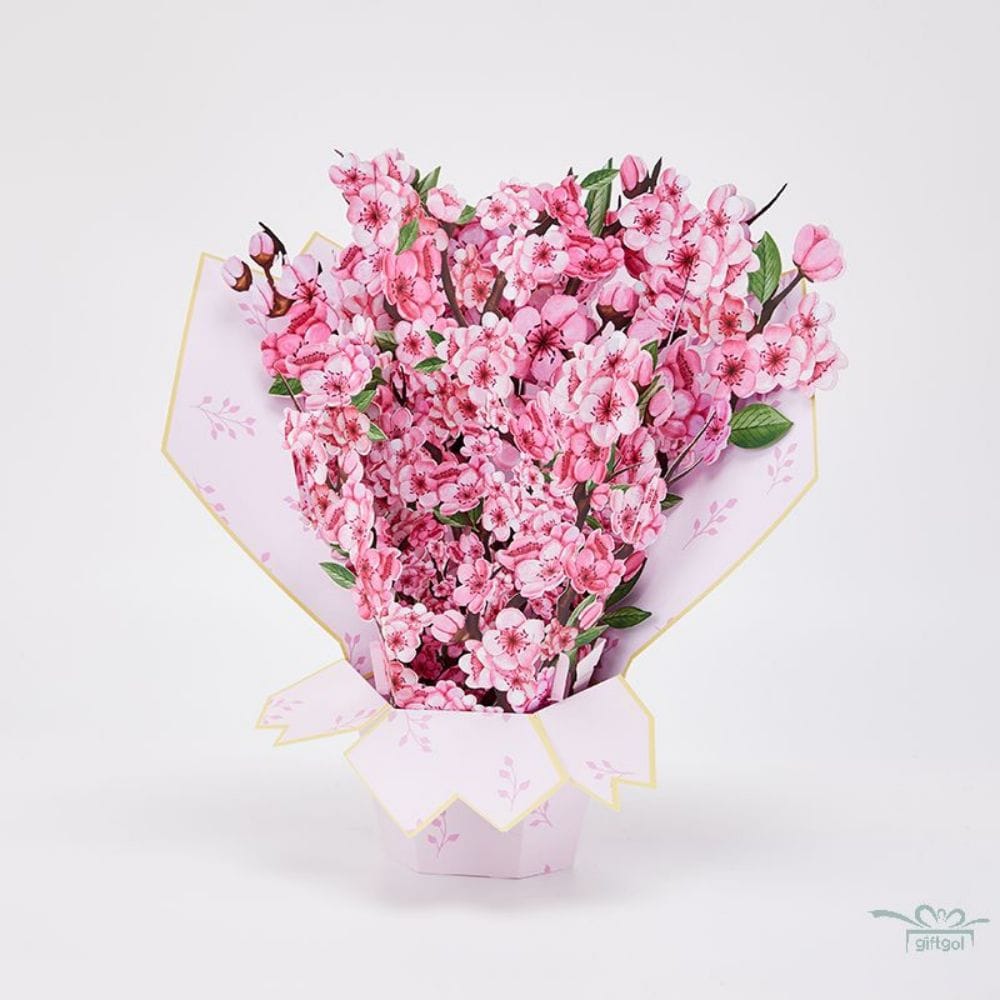 greeting card 3d design gift for daughter front view