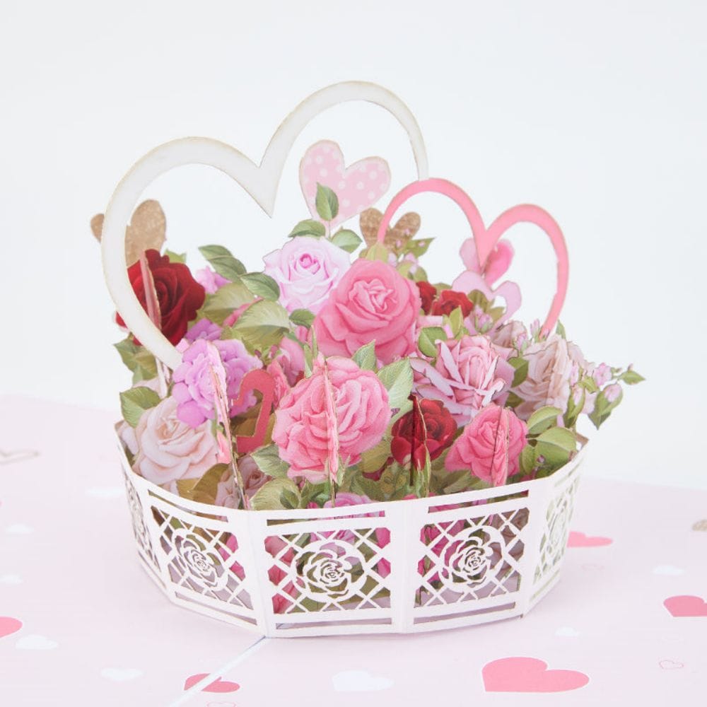 greeting card 3d design gift for daughter front view