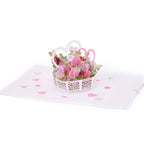 3d design greeting card gift for daughter detail view