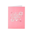 greeting card 3d design gift for daughter custom detail