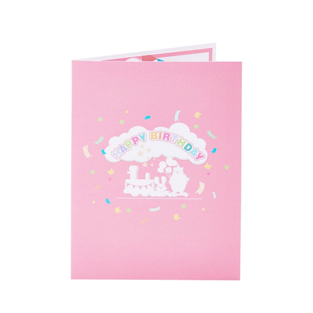 Birthday Train 3D Pop Up Greeting Card