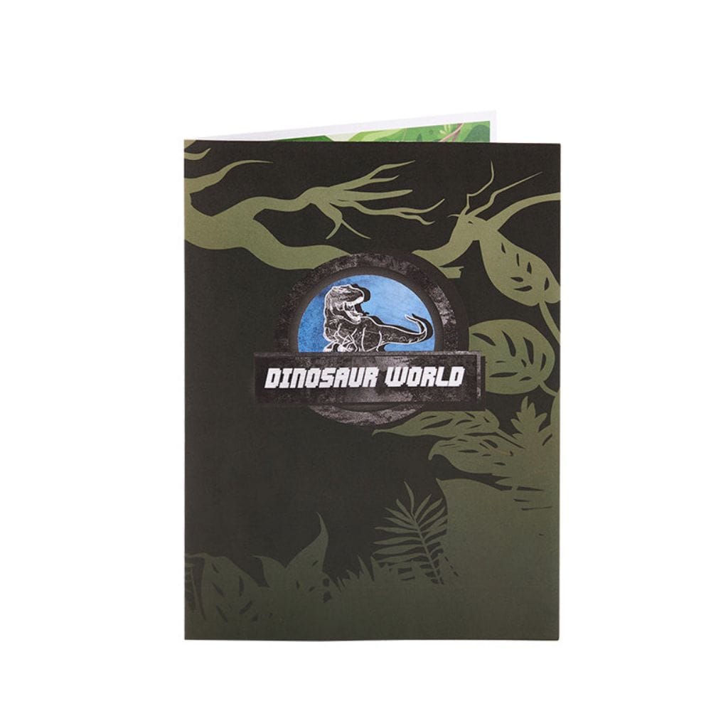 Giganotosaurus Dinosaur 3D Pop Up Greeting Card