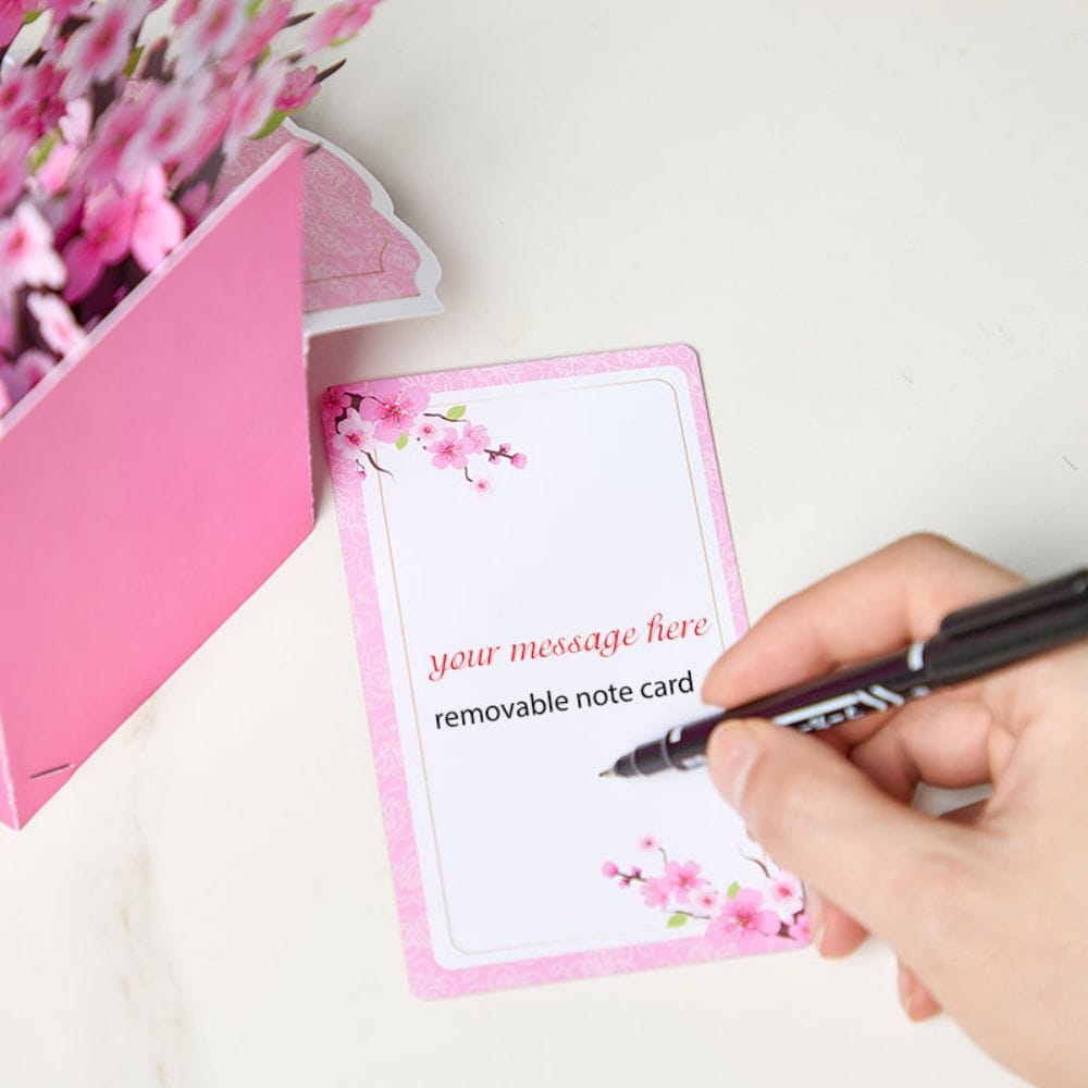 greeting card 3d design gift for daughter front view