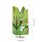 St. Patrick's Day Green Dwarfs 3D Paper Music Box