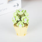 Potted Succulent Building Blocks Succulent Botanical Flower Building Bricks Gifts For Her
