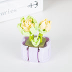 Potted Succulent Building Blocks Succulent Botanical Flower Building Bricks Gifts For Her