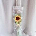 1pc Crochet Flower Handmade Knitted Flower with Light Strip Gift for Lovers Wedding Gift
