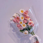 1pc Handmade Knitted Flower Bell Orchid Crochet Flower Gift for Her