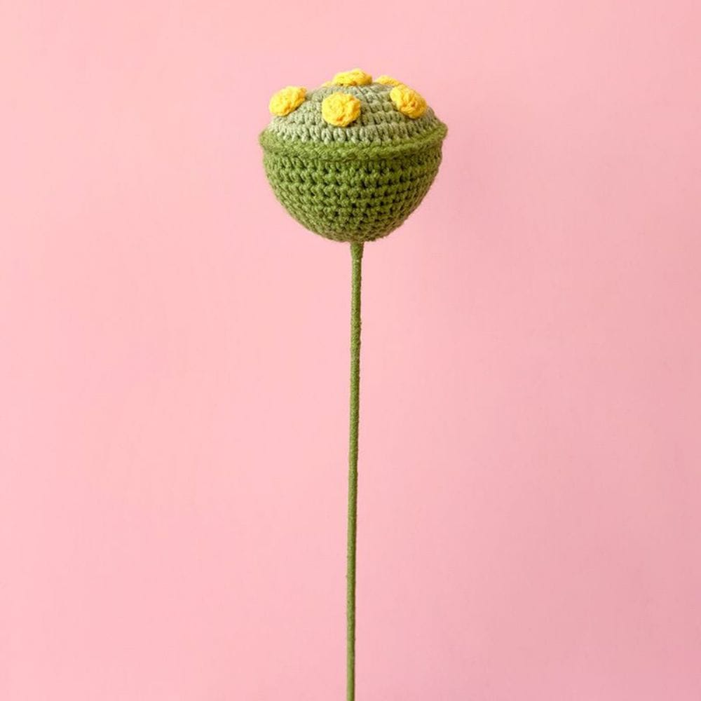 1pc Handmade Knitted Flower Crochet Flower Gift for Her Wedding Gift