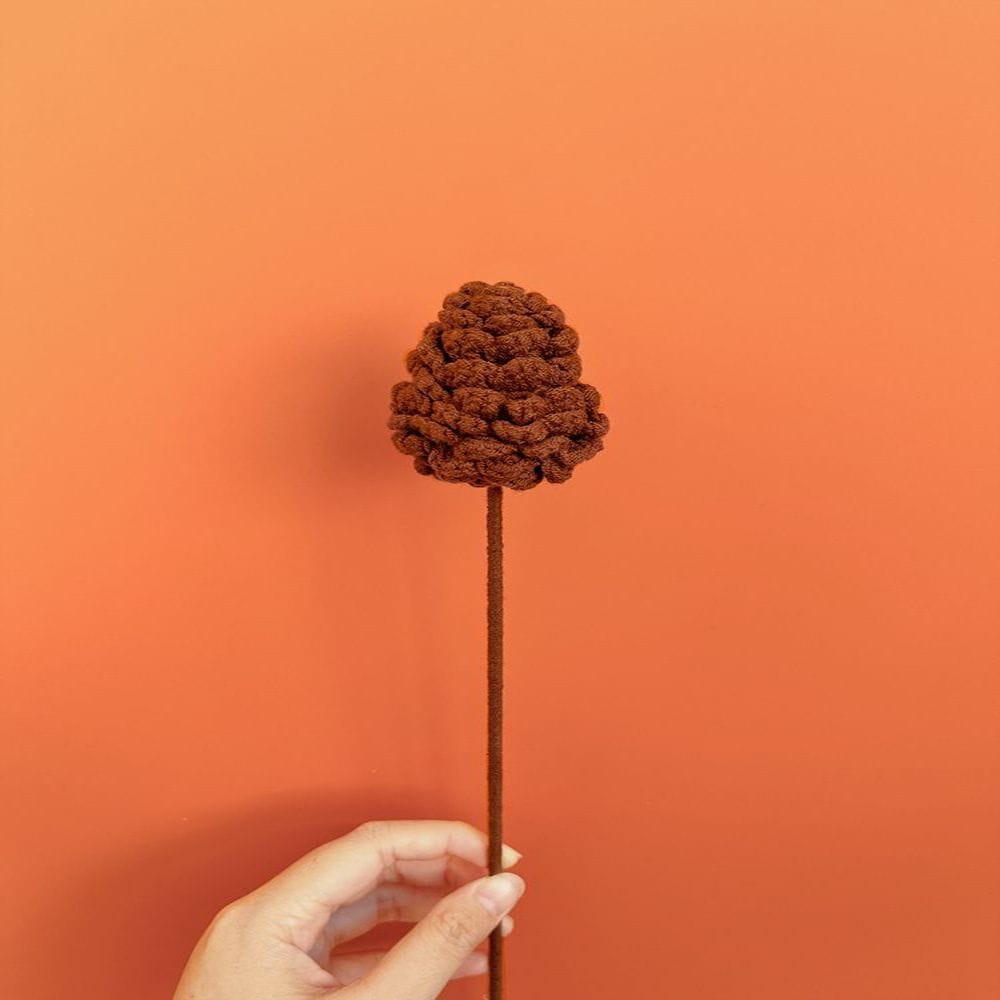 1pc Handmade Knitted Flower Crochet Flower Gift for Her Wedding Gift