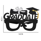 12 Pcs Funny Graduation Glasses Graduation Party Photo Booth Props Decoration Supplies