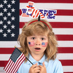 12 Pcs Independence Day Headband Party Accessories Favors Decorations for 4th of July