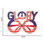 12 Pcs 4th of July American Flag Glasses for Patriotic Party Independence Day Party Accessories