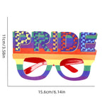 12 Pcs Rainbow Gay Pride Funny Glasses Lesbian LGBT Party Decorations Supplies