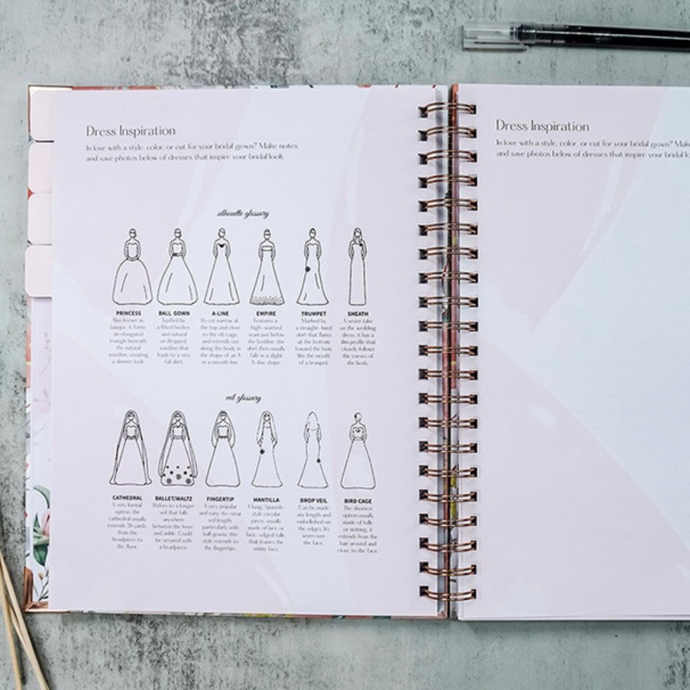 Wedding Planner Book Gift for Future Mrs Wedding Organizer Engagement Gift For Bride