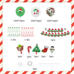 Christmas Party Balloons Set with Banner for Party Decorations Supplies
