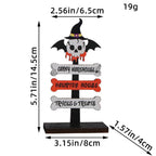 Halloween Skull Decoration – Spooky Desktop Ornament