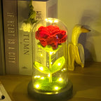 Crochet Flower Lamp Handmade Knitted Rose Sunflower Glass Cover Ornament Wedding Gift