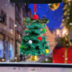 Crochet Christmas Tree Handmade Knitted Ornament Christmas Day Gift