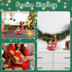 Christmas Crutch Deer DIY Crochet Kit for Beginners with Step-by-Step Video Tutorials Gifts for Adults and Kids