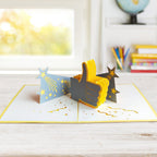 Congrats Graduation Praise 3D Pop Up Card Newly Grads Congratulations Greeting Card