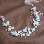 Wedding Flower Girl Crown Flower Tiara Bohemian Flower Crown