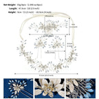 Rhinestone Hairpiece for Bride and Bridesmaid Wedding Accessory Vintage Boho