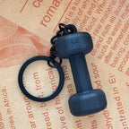 Dumbbell Keychain Accessories Equipment Pendant Mini Backpack Keychain