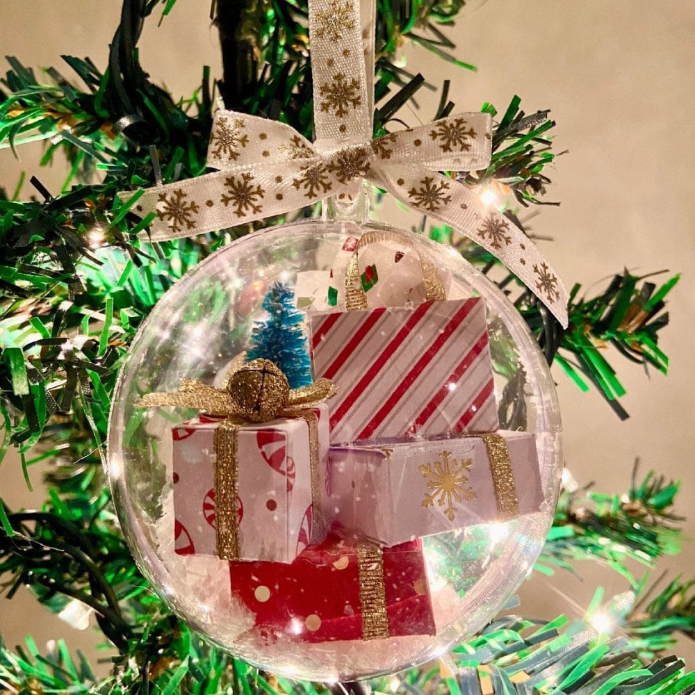 Funny Ornament Mini Packages Christmas Tree Mini Express Box Christmas Decorations