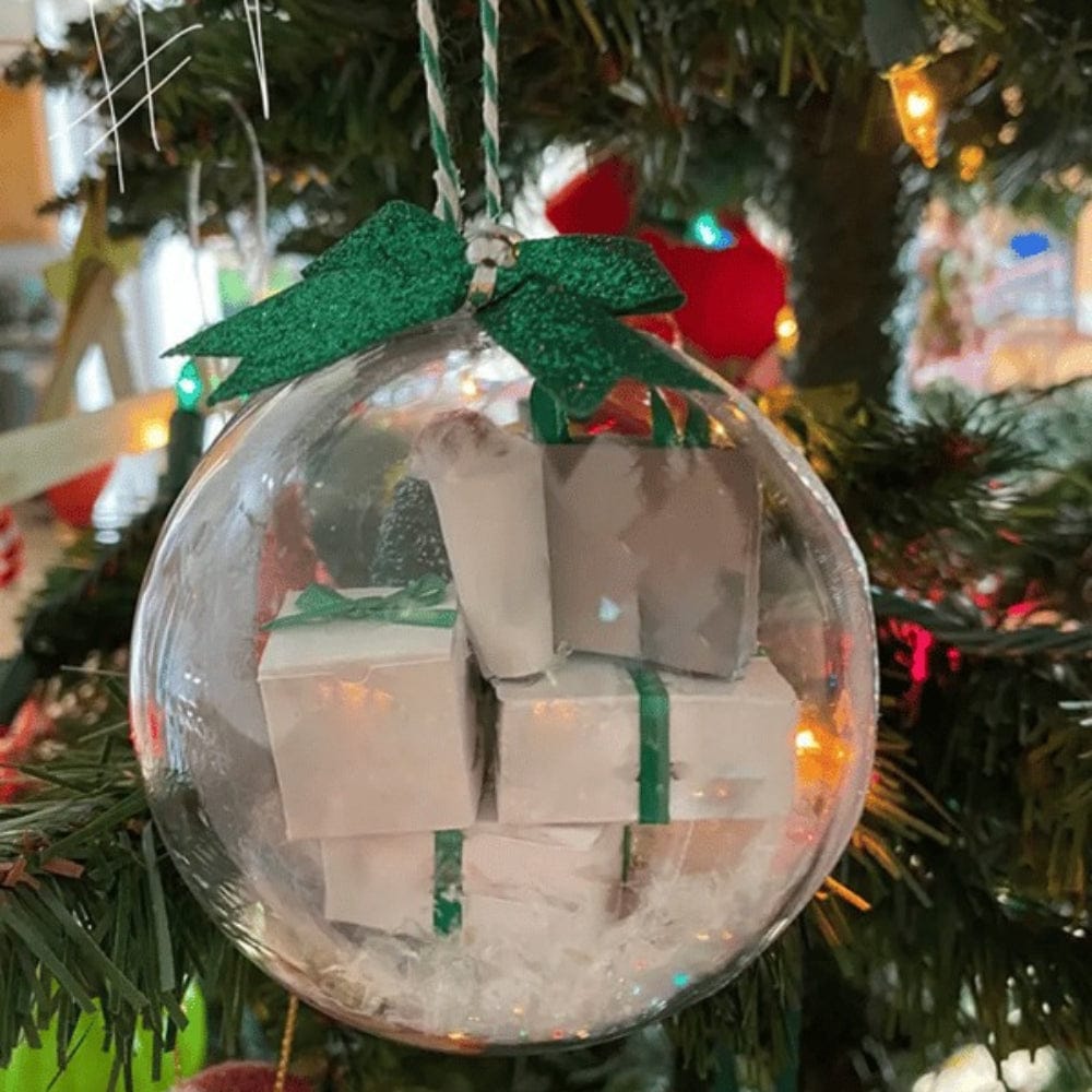 Funny Ornament Mini Packages Christmas Tree Mini Express Box Christmas Decorations