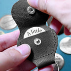 Pocket Hug Token with Leather Keychain Gifts for Friend Son Daughter Brother Sister