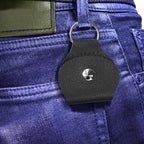 Pocket Hug Token with Leather Keychain Gifts for Friend Son Daughter Brother Sister