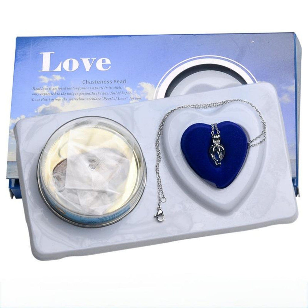 Pearl Necklace Pearl Oyster Self-opening Blind Box Pearl Necklace Pearl Pendant Surprise Gift