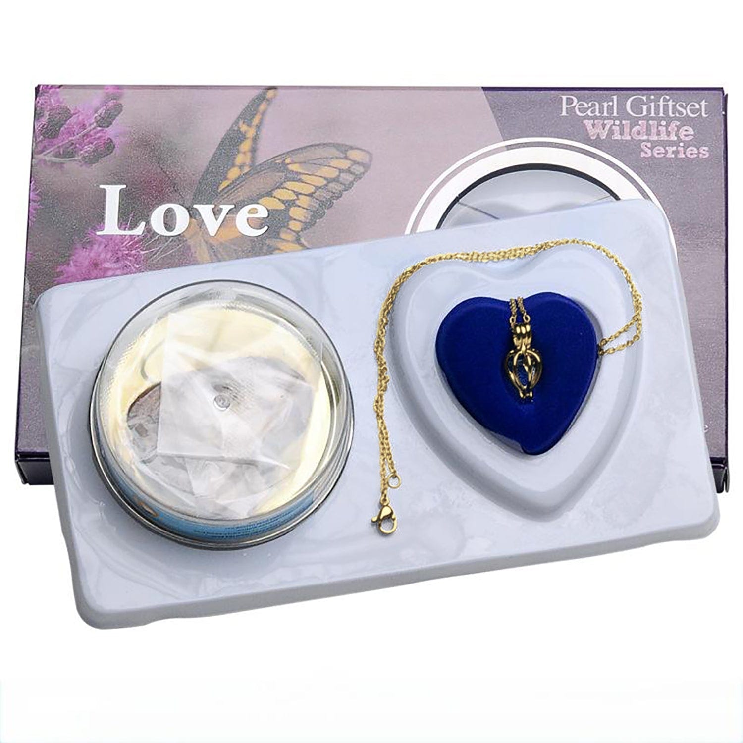Pearl Necklace Pearl Oyster Self-opening Blind Box Pearl Necklace Pearl Pendant Surprise Gift