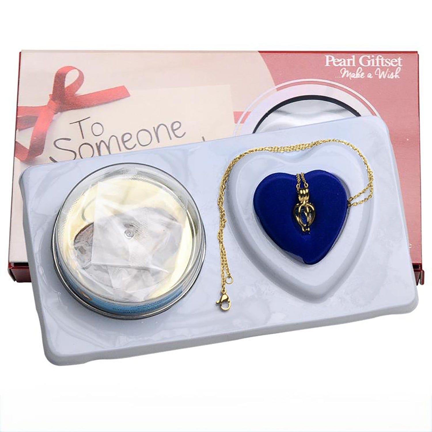 Pearl Necklace Pearl Oyster Self-opening Blind Box Pearl Necklace Pearl Pendant Surprise Gift
