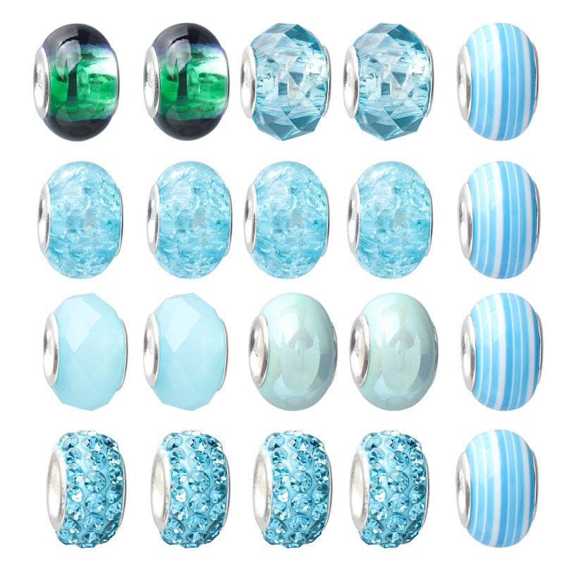 DIY Bracelet Making Kit with Beads Colorful Bracelets Set with Gift Box Gift for Girls