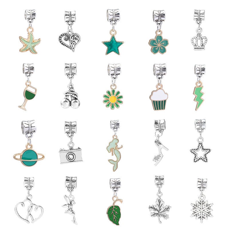 DIY Bracelet Making Kit with Beads Colorful Bracelets Set with Gift Box Gift for Girls