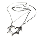 Personalized Couple Necklace Matching Devil Wing Necklaces for Couples Valentine's Gift for Lover