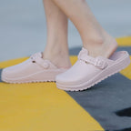 Laboratory Clogs Comfort Mules Close Toe Nurse Shoes Slip On Garden Shoes