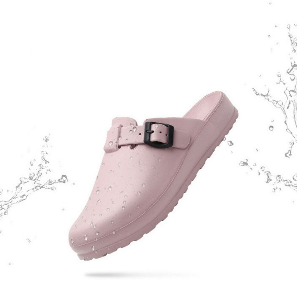 Laboratory Clogs Comfort Mules Close Toe Nurse Shoes Slip On Garden Shoes