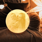 Custom Photo Moon Lamp Luna Night Light – Personalized Birthday Anniversary Valentine’s Day & Christmas Gift