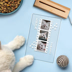 cat memorial photo lamp personalized cat portrait cat passed away gift